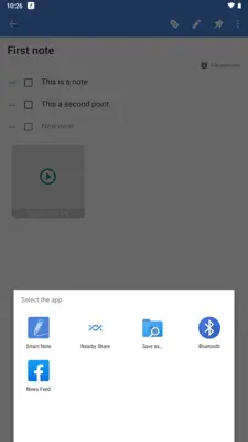 Smart Note android App screenshot 2